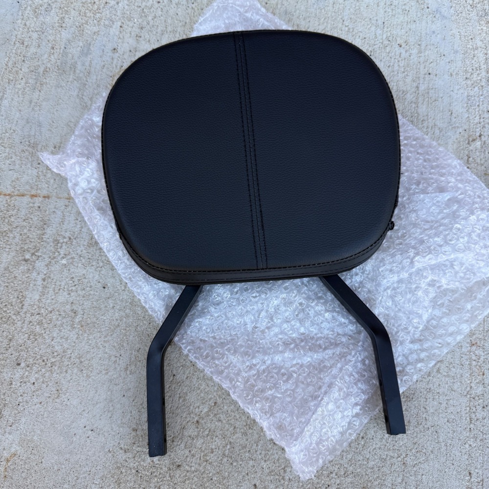 Matte Black Detachable Sissy Bar Backrest Luggage‎ Rack Kit for Motorcycle
